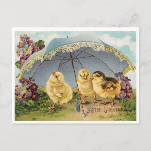 Beautiful Vintage Easter Postcard