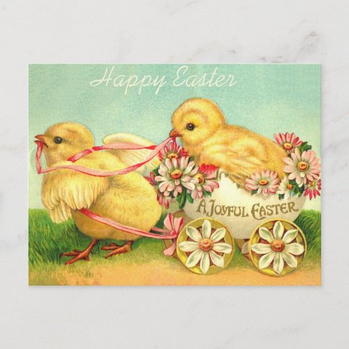 Beautiful Vintage Easter Postcard