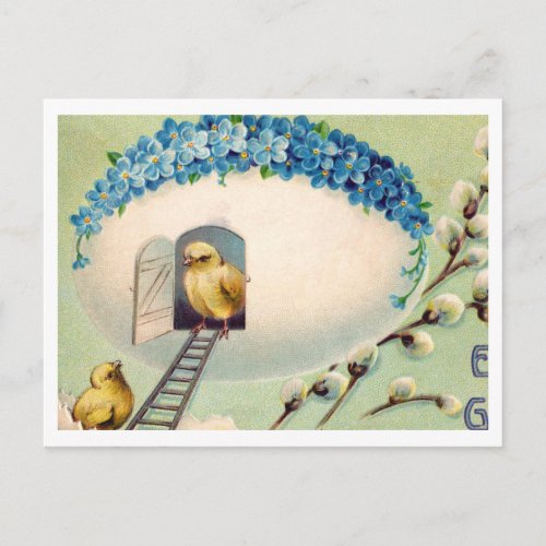 Beautiful Vintage Easter Postcard