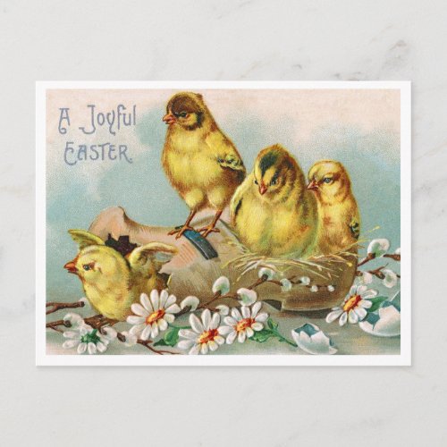 Beautiful Vintage Easter Postcard