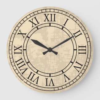 Beautiful Vintage Face Roman Numeral Wall Clock