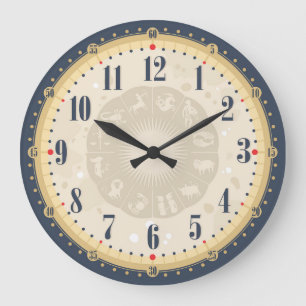 Beautiful Vintage Face Wall Clock