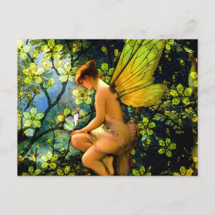Beautiful Vintage Fairy Postcard