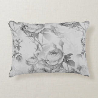 Beautiful Vintage Floral Accent Pillow
