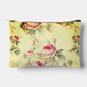 Beautiful Vintage Floral Accessory Pouch
