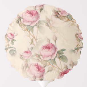 Beautiful Vintage Floral Balloon