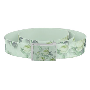 Beautiful Vintage Floral Belt