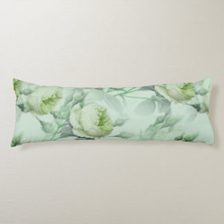 Beautiful Vintage Floral Body Pillow