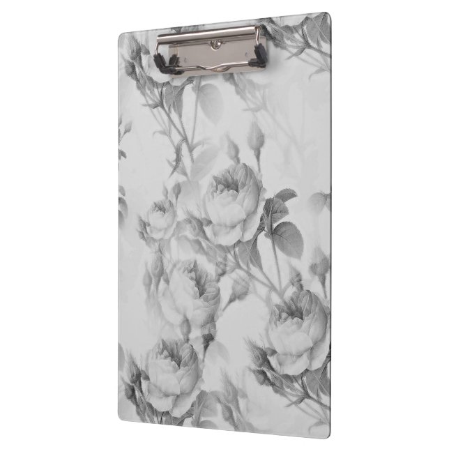 Beautiful Vintage Floral Clipboard (Left)