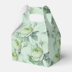 Beautiful Vintage Floral Favor Boxes