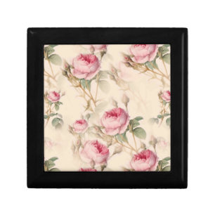Beautiful Vintage Floral Gift Box