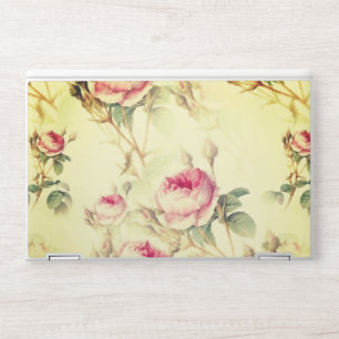 Beautiful Vintage Floral HP Laptop Skin