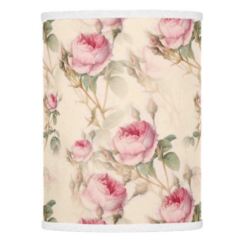 Beautiful Vintage Floral Lamp Shade