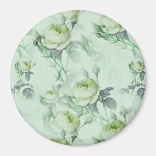 Beautiful Vintage Floral Magnet