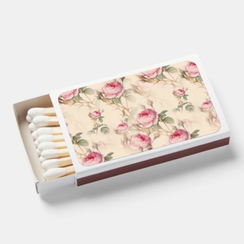 Beautiful Vintage Floral Matchboxes