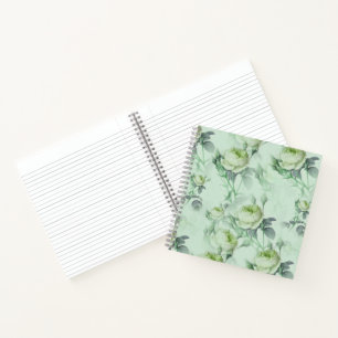 Beautiful Vintage Floral Notebook