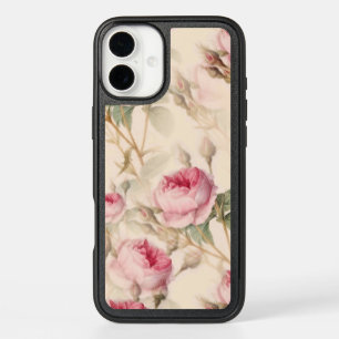 Beautiful Vintage Floral iPhone 16 Plus Case