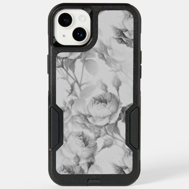 Beautiful Vintage Floral Otterbox iPhone Case (Back)