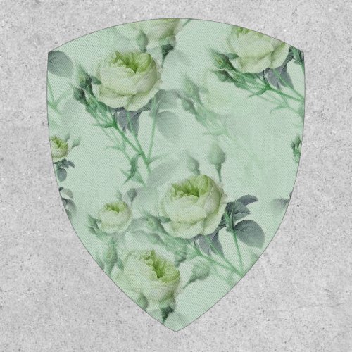 Beautiful Vintage Floral Patch