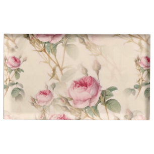 Beautiful Vintage Floral Place Card Holder