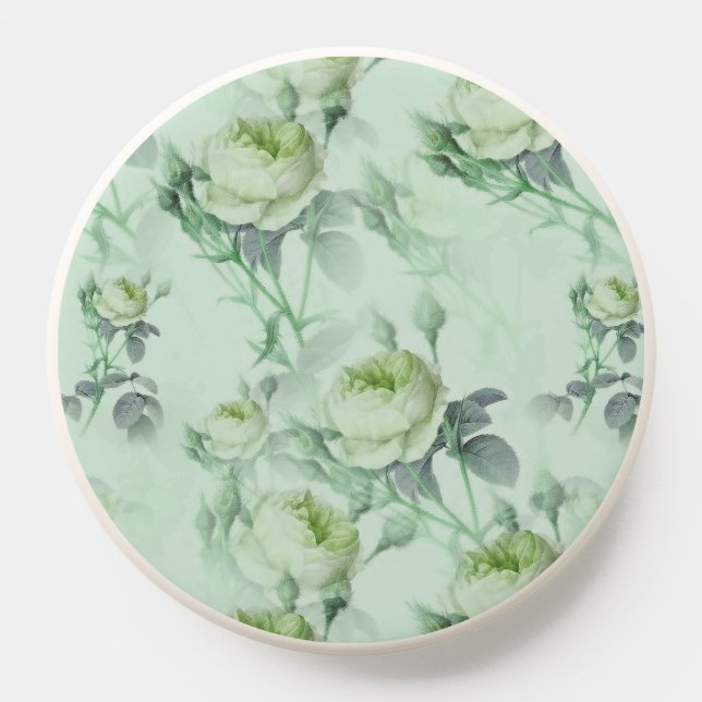 Beautiful Vintage Floral PopSocket (Popsocket)