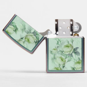 Beautiful Vintage Floral Zippo Lighter