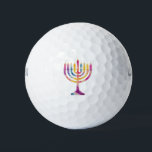 Beautiful Vintage Hanukkah Menorah Happy Hanukkah Golf Balls<br><div class="desc">Beautiful Vintage Hanukkah Menorah Happy Hanukkah</div>