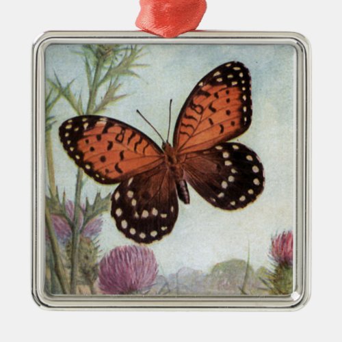 Beautiful Vintage Monarch Butterfly Ornament