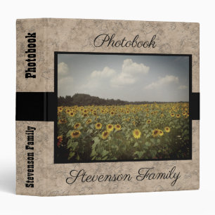 Beautiful, vintage photo book, for photo 3 ring binder