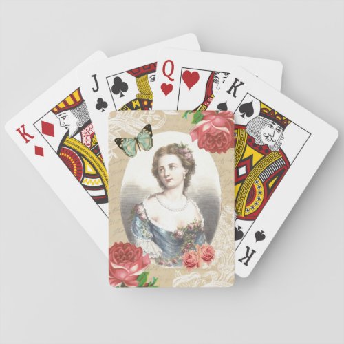 Beautiful vintage playing cards