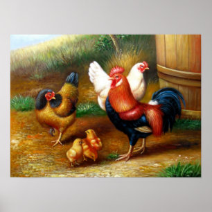 beautiful vintage poster painting 20