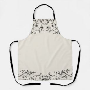 Beautiful Vintage Vines Custom Apron