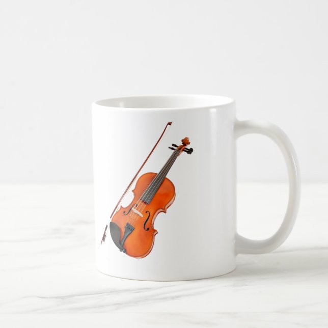 Beautiful Viola Musical Instrument Coffee Mug (Right)