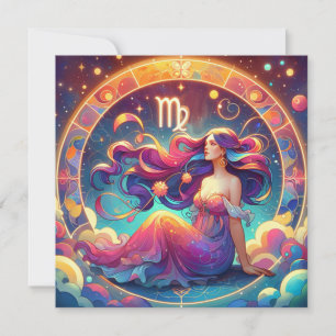Beautiful Virgo Woman   Horoscope Art