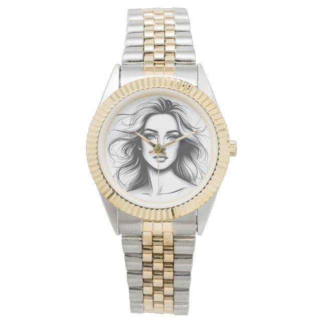 Beautiful watch for women (Front)