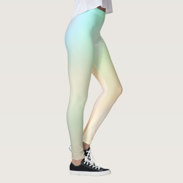 Beautiful Water Color Trendy Fashionable Leggings (Right)