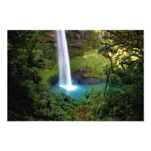 Beautiful Water Fall Photo Print