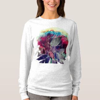 Beautiful Watercolor Blossom Flowers T-Shirt