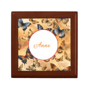 Beautiful Watercolor Butterflies  Gift Box