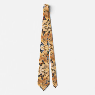 Beautiful Watercolor Butterflies  Neck Tie
