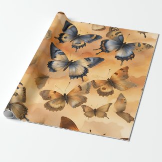 Beautiful Watercolor Butterflies 