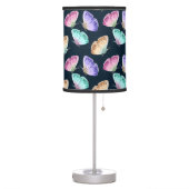Beautiful Watercolor Butterfly Pattern Table Lamp (Left)