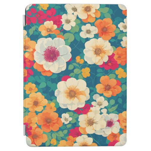 Beautiful Watercolor Flower Art Background iPad Air Cover