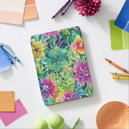 Beautiful Watercolor Flowers iPad Air Cover