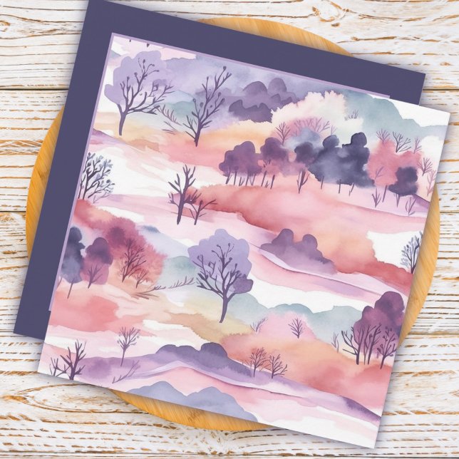 Beautiful Watercolor Landscape Thank You (Creator Uploaded)