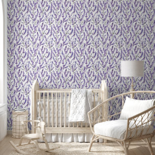 Beautiful Watercolor Lavender Wallpaper