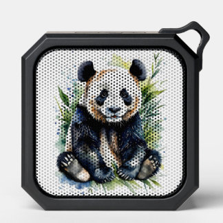 Beautiful Watercolor Panda Bear  Bluetooth Speaker