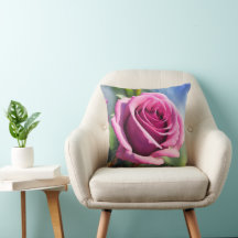 Beautiful Watercolor Pink Rose Modern Collection