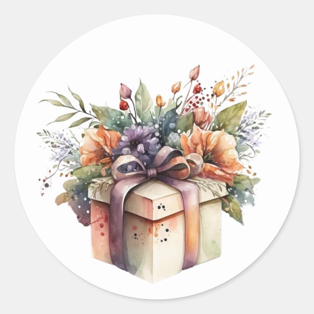 Beautiful Watercolour Stickers (Front)