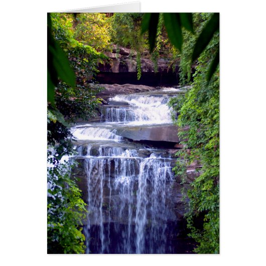 Beautiful  waterfall cards (Front)